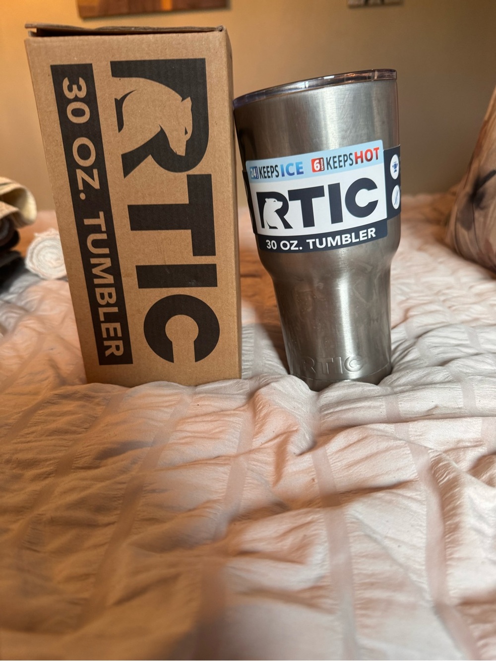 RTIC 30 oz. Stainless Steel Tumbler - Silver